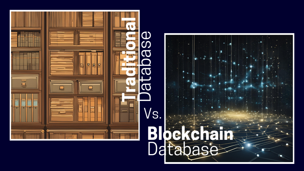 Traditional Database Vs Blockchain Database